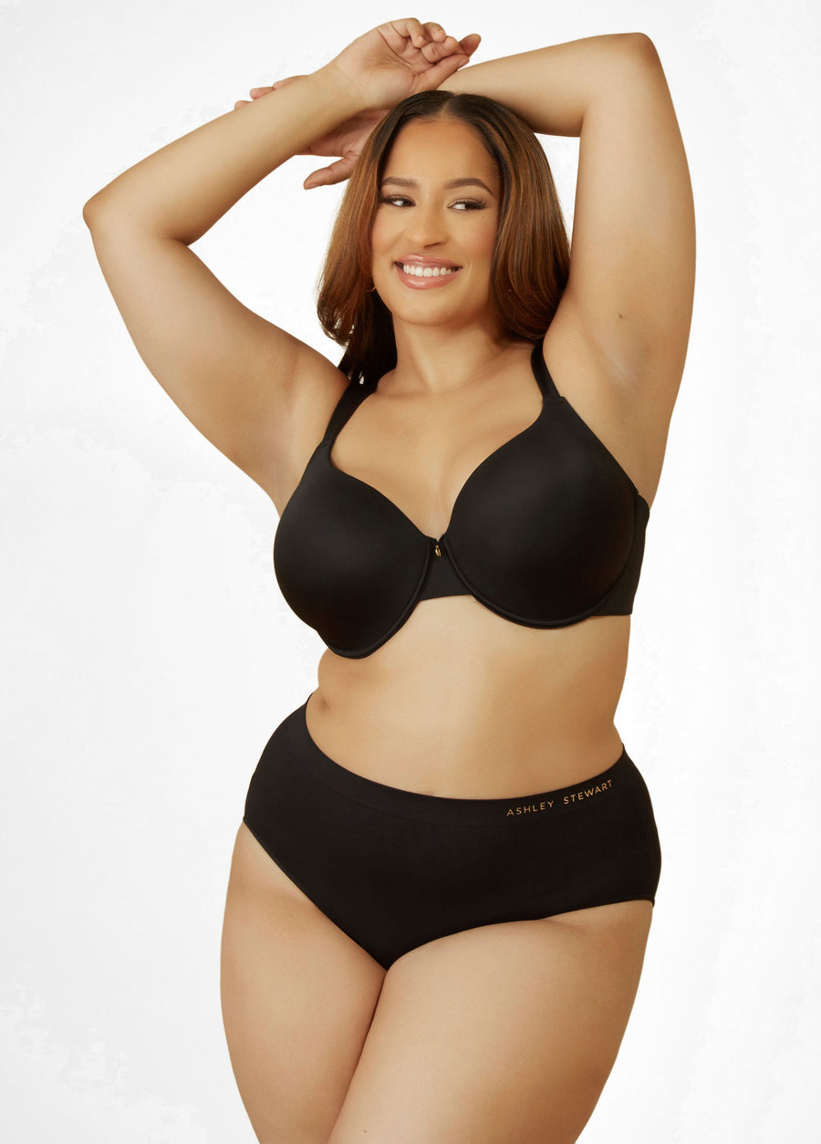 Plus Size Micro Underwired T-Shirt Bra