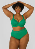 Plus Size Plunge Smoothing Butterfly Bra