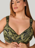 Camo Full Coverage Butterfly Bra