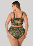 Camo Full Coverage Butterfly Bra