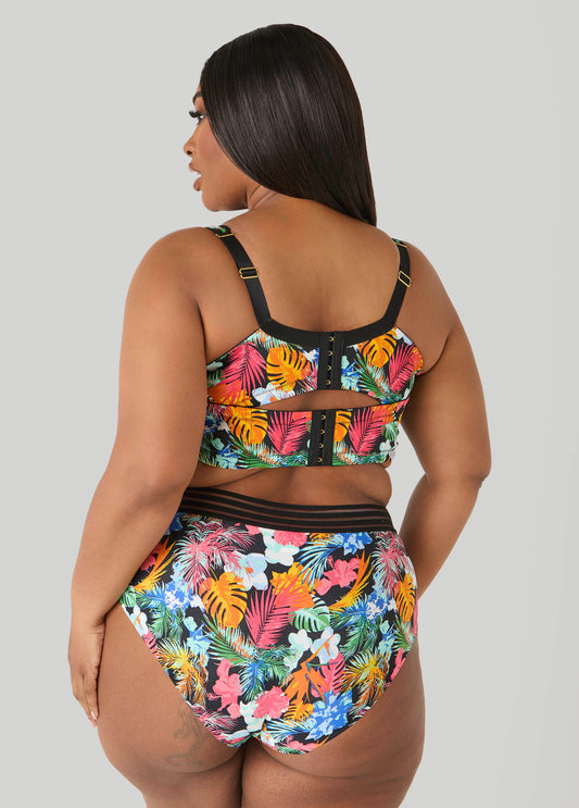 Tropical Full Coverage Butterfly Bra