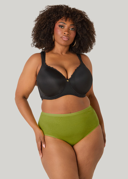 Stretch Cotton Full Coverage Briefs
