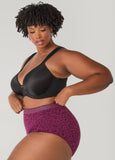 Seamless Leopard Jacquard Briefs