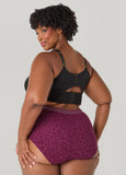 Seamless Leopard Jacquard Briefs