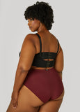 Lace Paneled Microfiber Briefs