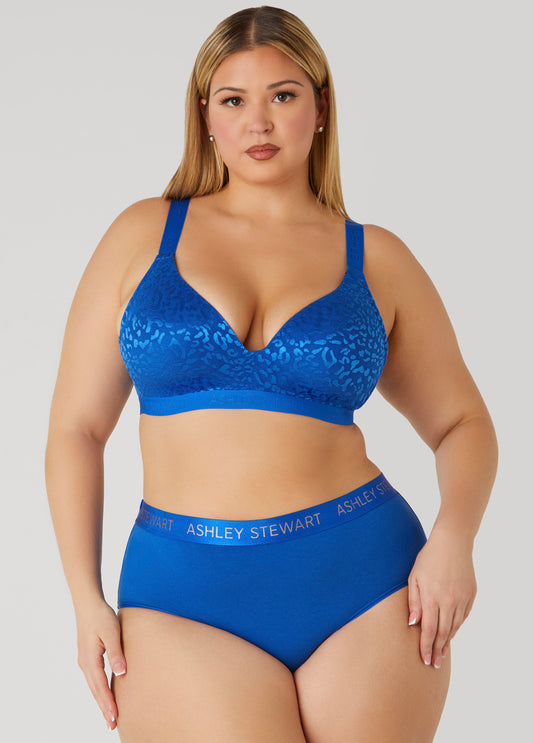 Logo Cotton Blend Briefs