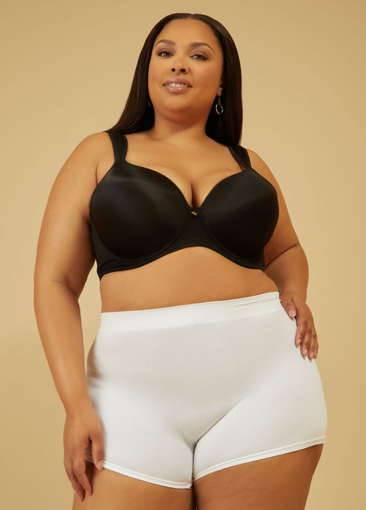 Seamless Ribbed Boyshort