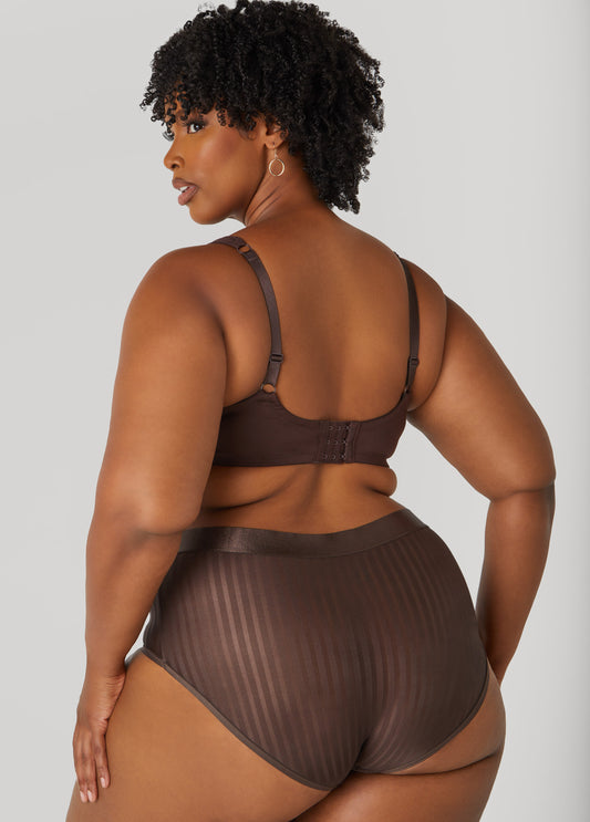 Stripe Spacer Cup T-Shirt Bra