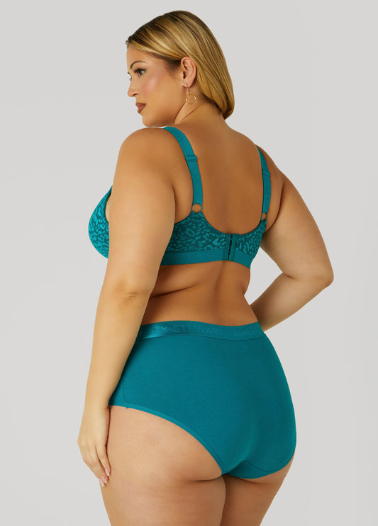 Wireless Leopard Bra