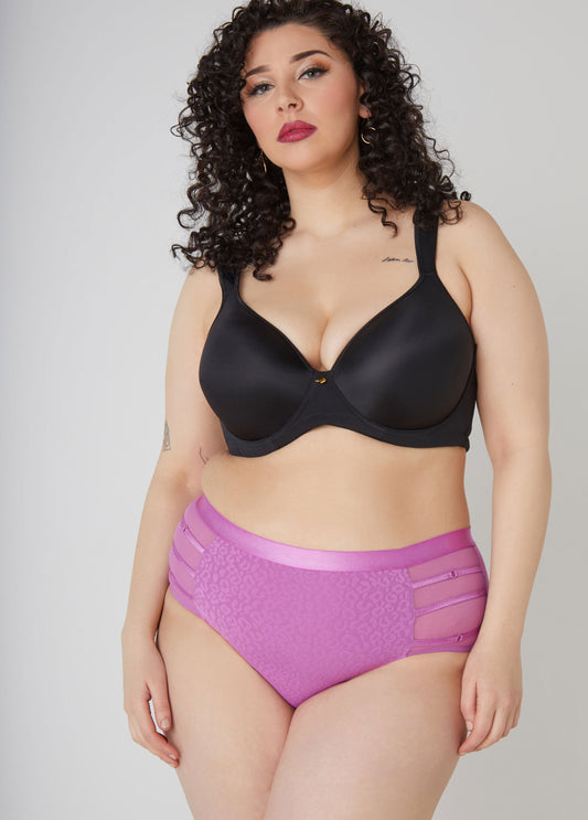 Caged Leopard Hipster Panty