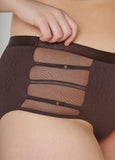 Caged Leopard Hipster Panty