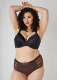 Caged Leopard Hipster Panty
