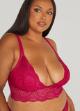 Lace Bralette And Panty Set
