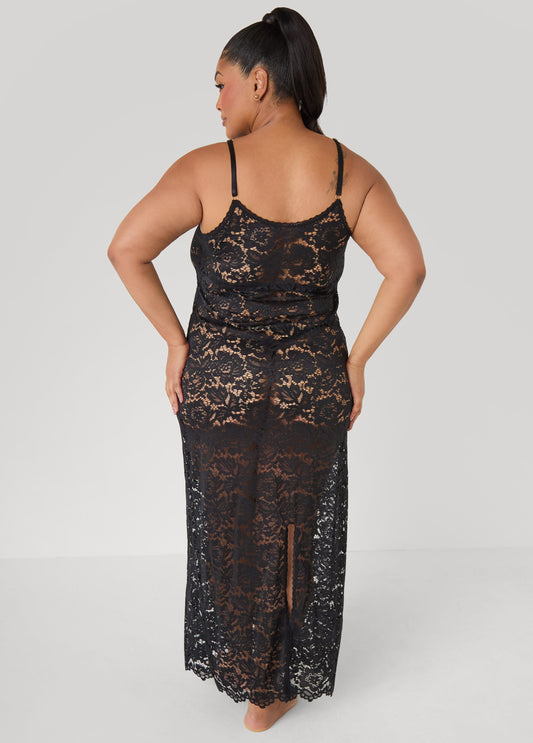 lingerie maxi dress SULENA