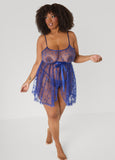 Star Mesh Babydoll Set