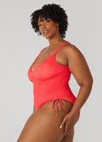 Betsey Johnson Textured Swimsuit