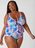 Plus Size Raisins Curve Topanga Tankini Top