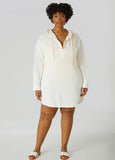 Plus Size Nicole Miller Cotton Cover Up