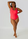 Nicole Miller Scoop Neck Swimsuit