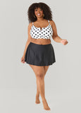Polka Dot U Ring Bikini Top