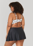 Polka Dot U Ring Bikini Top