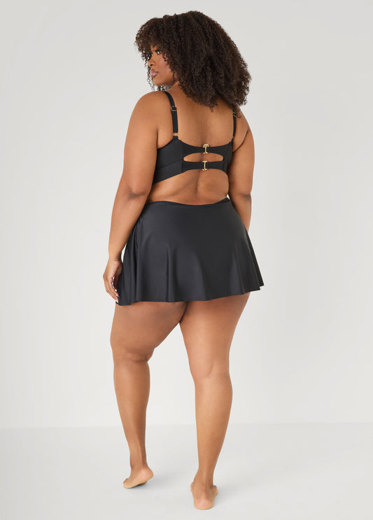 High Waist Swim Skirt