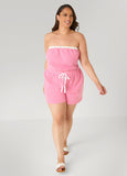 Moon To Noon Strapless Romper