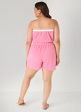 Moon To Noon Strapless Romper