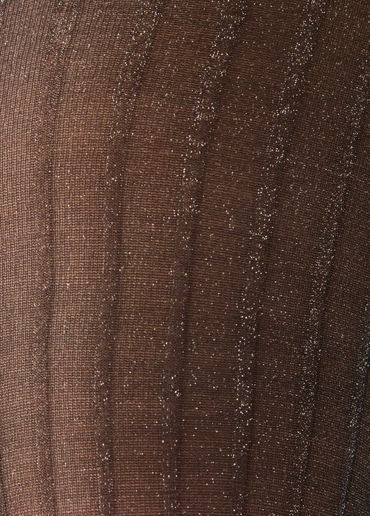 Lurex™ Striped Opaque Tights
