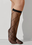 3PK Diamond Trouser Socks