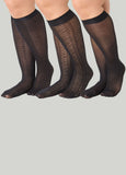 Plus Size 3 Pack Trouser Socks