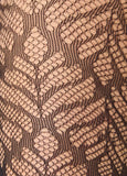 Leaf Mesh Footed Tights