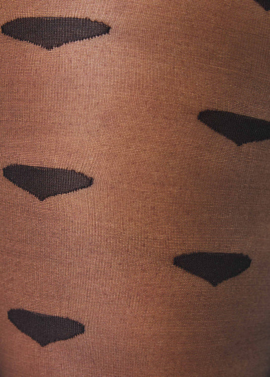 Hearts Footed Tights