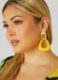 Threaded Wrapped Earrings