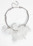 Chiffon Flower Petal Collar