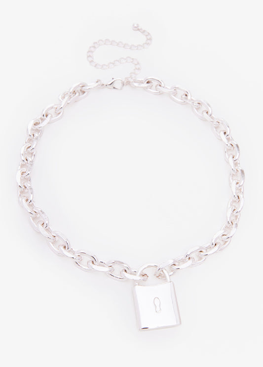 Padlock Pendant Necklace