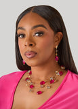 Layered Beaded Necklace Set