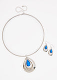 Reversible Teardrop Collar Set