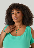 4 Piece Clover Necklace Set
