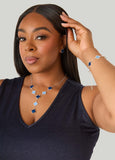 Four Piece Clover Necklace Set