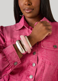 4 Piece Marble Bangle Set