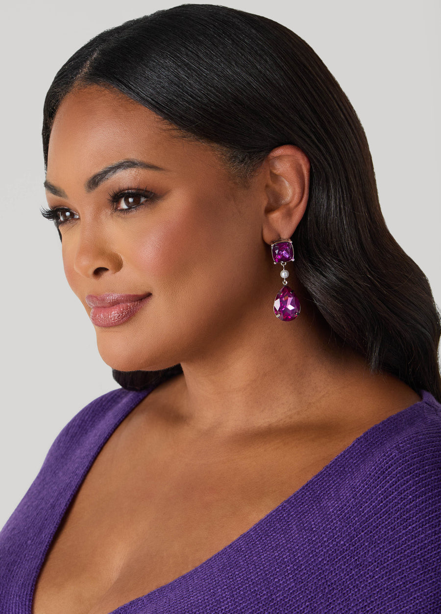 Crystal Ball Earrings