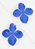 Coated Flower Earrings