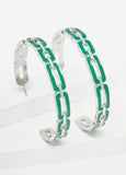Chain Hoop Earrings