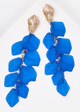Cascading Flower Petal Earrings