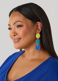 Colorblock Dangle Earrings