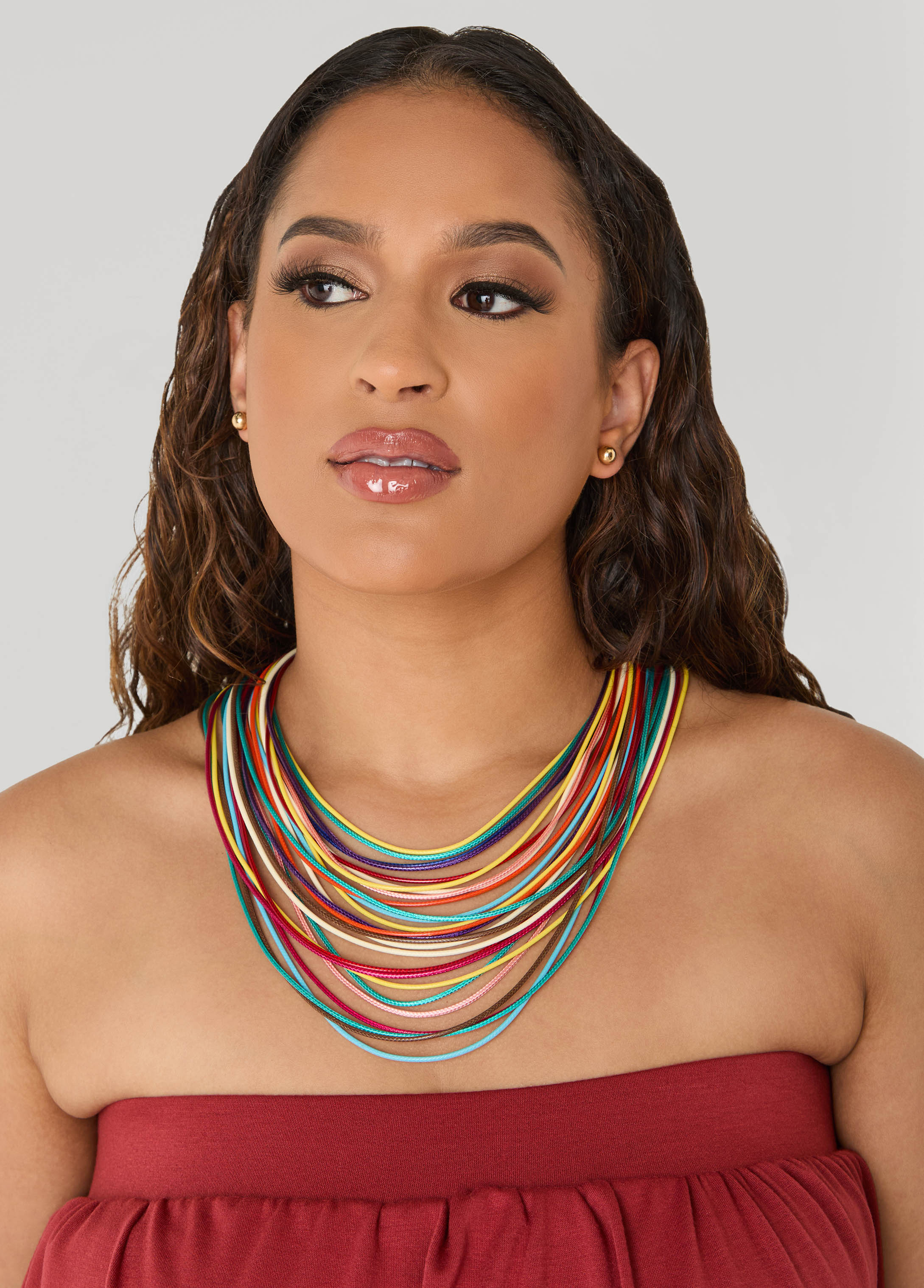 Layered Corded Necklace
