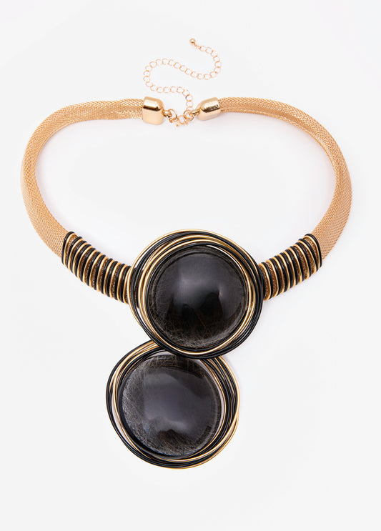 Wired Beaded Necklace Set