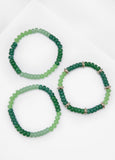 Set Of Two Beaded Bracelets
