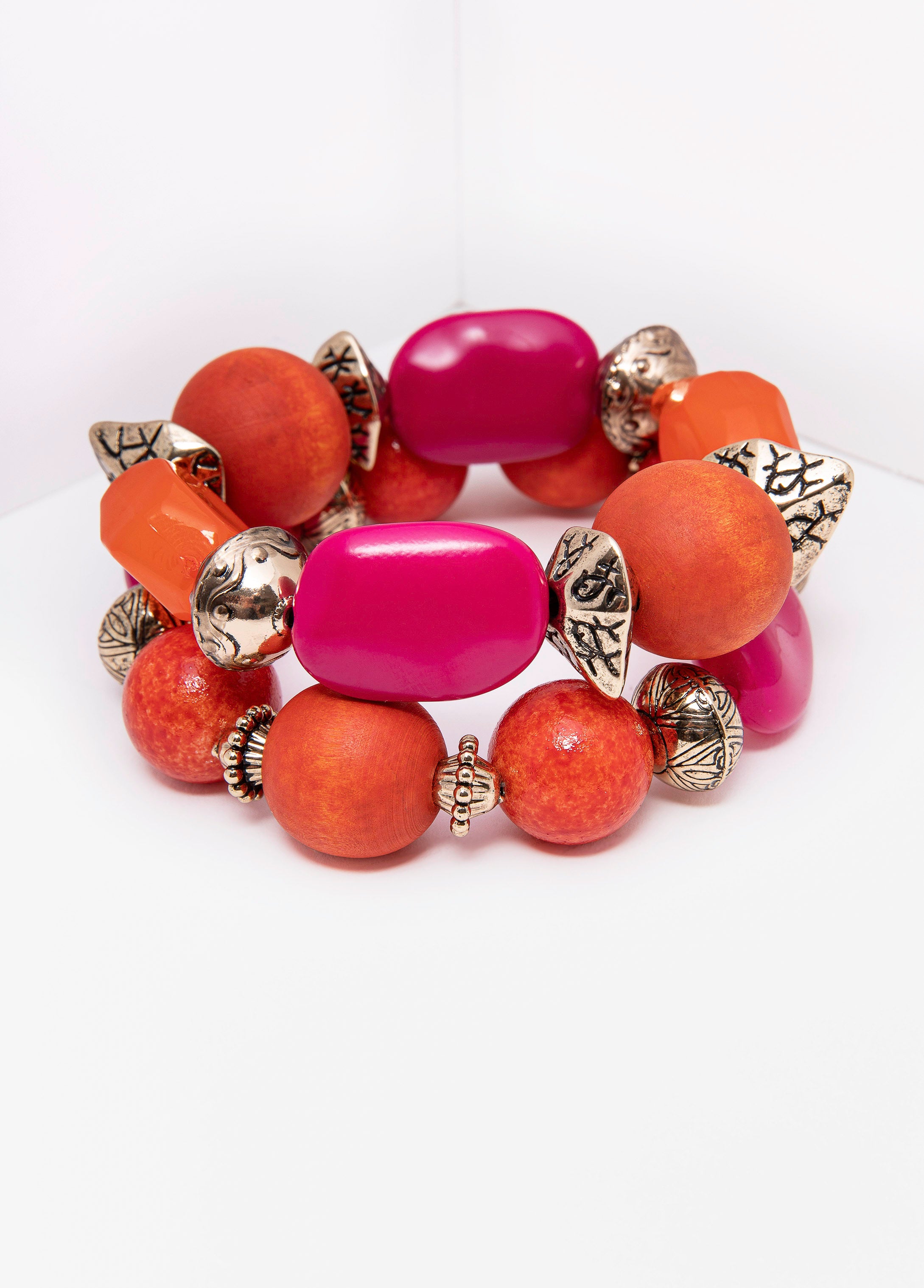 Textured Beaded Bracelets